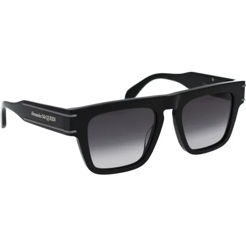 Iconic Sunglasses with Gradient Lenses , unisex, Sizes: 52 MM - alexander mcqueen - Modalova