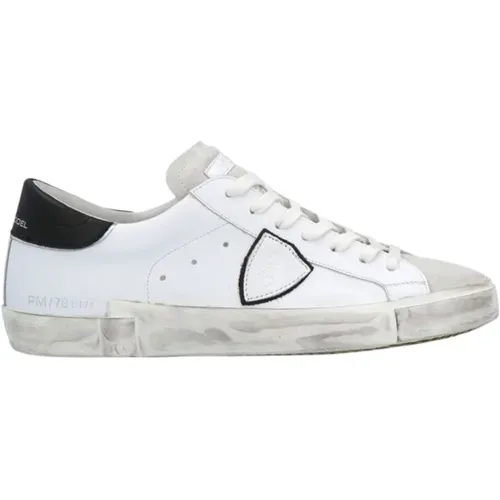 Prsx Basic Sneakers , male, Sizes: 7 UK, 10 UK, 8 UK, 6 UK, 12 UK, 11 UK - Philippe Model - Modalova