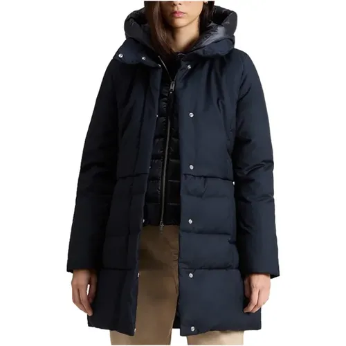 Stilvolle Jacke mit Frut2346 Design , Damen, Größe: L - Woolrich - Modalova