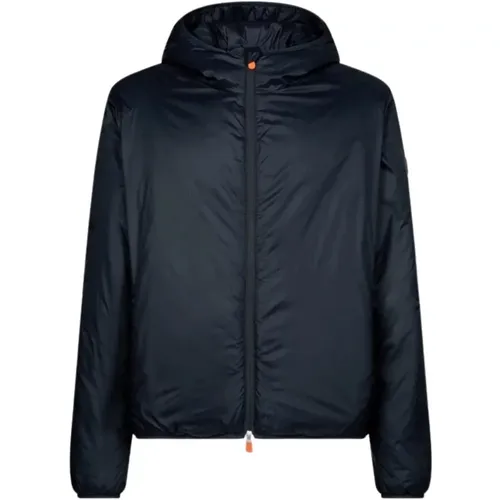 Short Down Jacket in Black , male, Sizes: 2XL, L - Save The Duck - Modalova