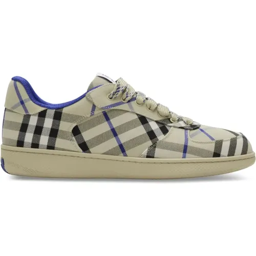 Lichen Check Terrace Style , male, Sizes: 6 UK, 7 UK, 9 UK, 8 UK, 10 1/2 UK - Burberry - Modalova