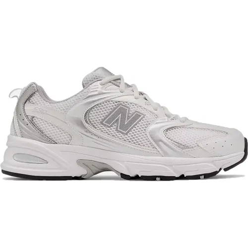 Weiße Sneakers Abzorb Zwischensohle Mesh-Obermaterial , unisex, Größe: 36 EU - New Balance - Modalova