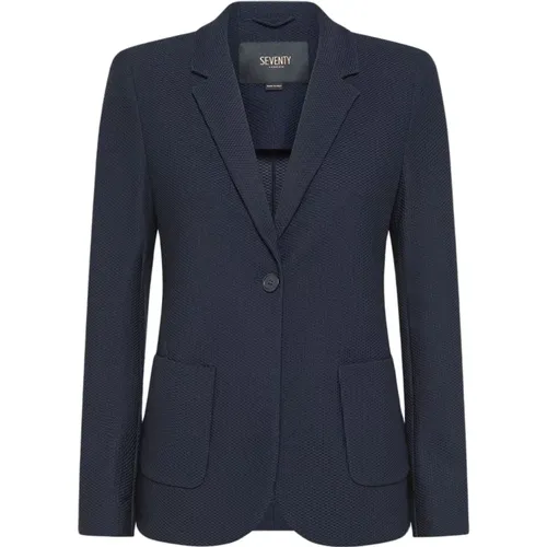 Non-Iron Bi-Stretch Jacket , female, Sizes: XS, L - Seventy - Modalova