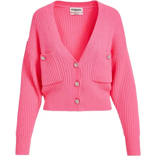 Cardigan , female, Sizes: XS, L - Essentiel Antwerp - Modalova