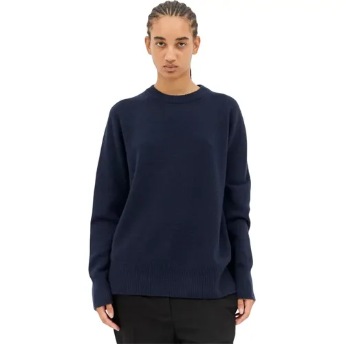 Woll-Kaschmir-Strick-Crewneck-Pullover - The Row - Modalova