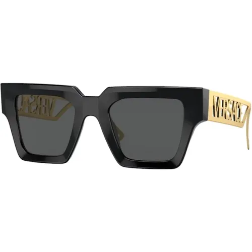 Stylische Sonnenbrille Ve4431 Gb1/87 , Damen, Größe: 50 MM - Versace - Modalova