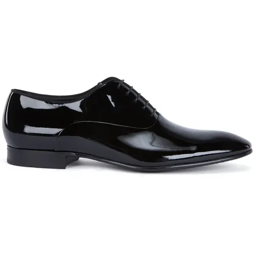 Schwarze Abend Oxford Schuhe Boss - Boss - Modalova