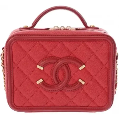 Pre-owned Leather chanel-bags , female, Sizes: ONE SIZE - Chanel Vintage - Modalova