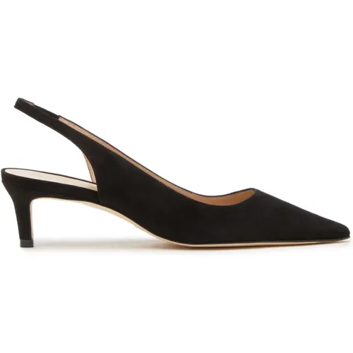 Suede Kitten Heel Slingpump , Damen, Größe: 37 EU - Stuart Weitzman - Modalova