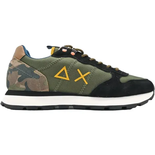 Casual Sneakers - Tom Goes Camping , male, Sizes: 9 UK - Sun68 - Modalova