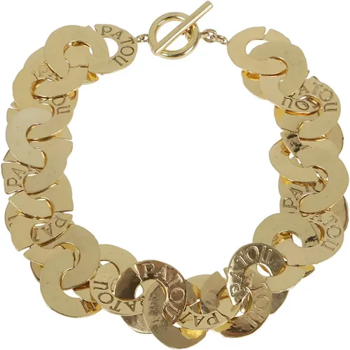 Women's Accessories Necklaces Metallic Ss23 , female, Sizes: ONE SIZE - Patou - Modalova