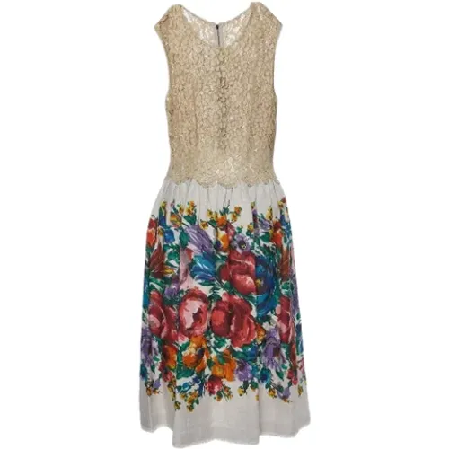 Pre-owned Lace dresses , female, Sizes: M - Dolce & Gabbana Pre-owned - Modalova