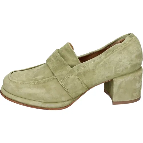 Vintage Suede Loafers for Women , female, Sizes: 4 UK - Moma - Modalova