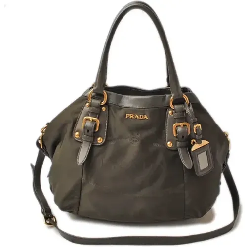 Pre-owned Canvas prada-bags , female, Sizes: ONE SIZE - Prada Vintage - Modalova