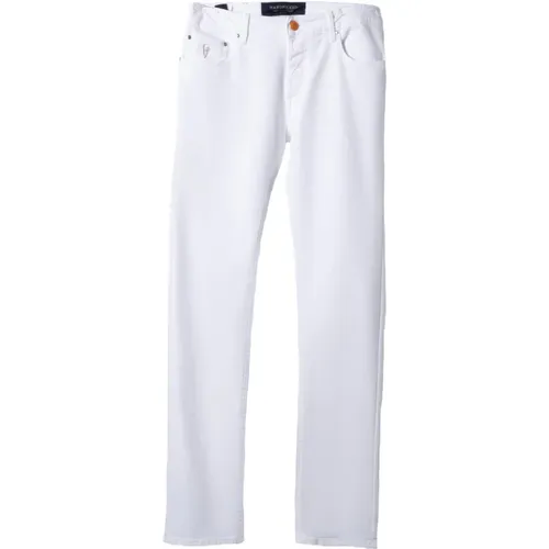 Slim-fit Jeans , male, Sizes: S, 3XL, 4XL - Hand Picked - Modalova