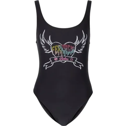 Stylish One-Piece Swimsuit , female, Sizes: XS - Chiara Ferragni Collection - Modalova