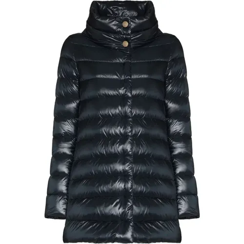 Woman`s woven half coat , female, Sizes: 2XS, S, XS - Herno - Modalova