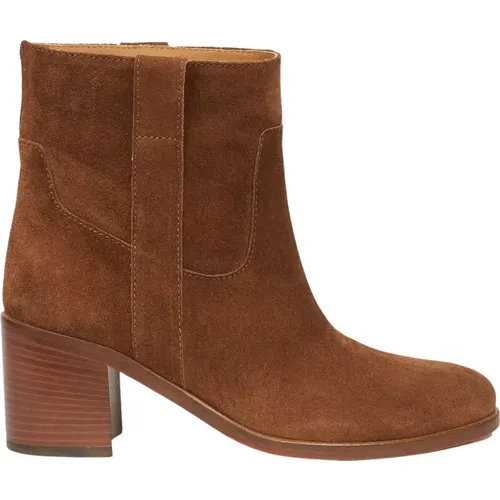 Leather Ankle Boots , female, Sizes: 8 UK - Via Roma 15 - Modalova