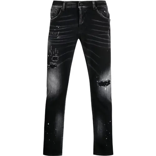 Stylish Slim-Fit Jeans , male, Sizes: W40, W35 - Dondup - Modalova