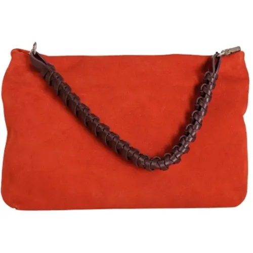 Brenda Suede Clutch , female, Sizes: ONE SIZE - Gianni Chiarini - Modalova