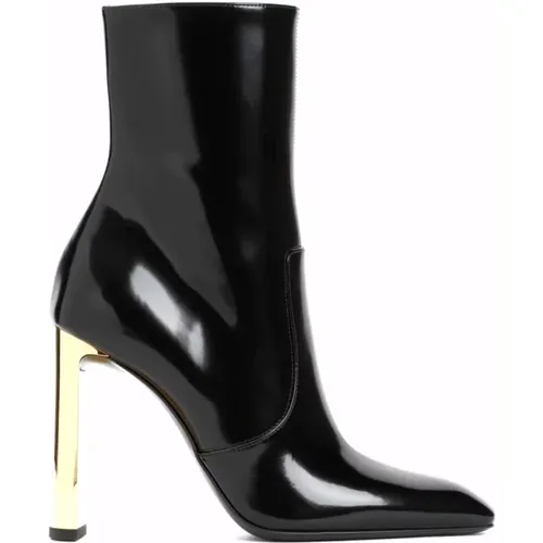 Classic Leather Boot , female, Sizes: 7 UK, 4 UK, 3 UK, 6 UK - Saint Laurent - Modalova