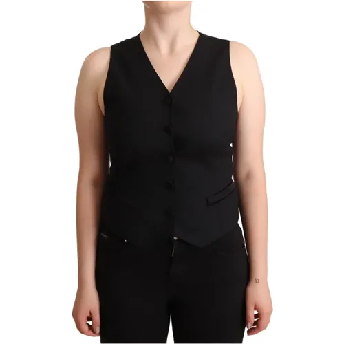 Vests , Damen, Größe: 3XS - Dolce & Gabbana - Modalova