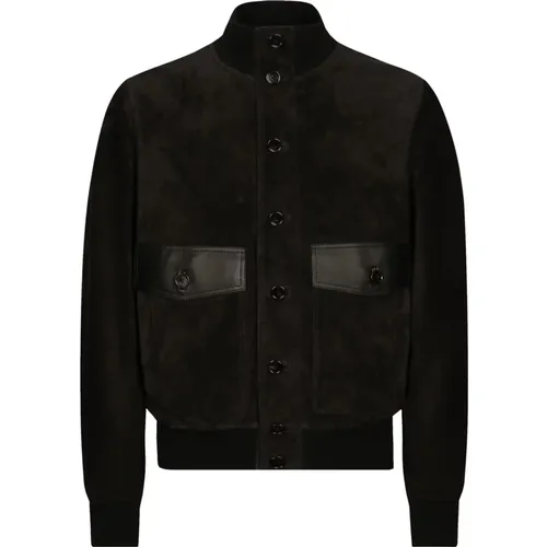 Stylish Bomber Jacket in , male, Sizes: XL - Dolce & Gabbana - Modalova