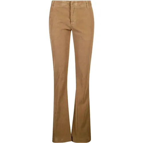 Lexi Skinny Bootcut Chino Hose , Damen, Größe: W27 - Dondup - Modalova