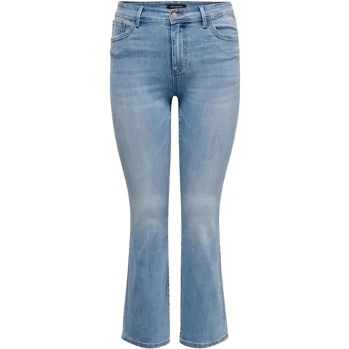 Klassische Jeans , Damen, Größe: 3XL L32 - Only Carmakoma - Modalova