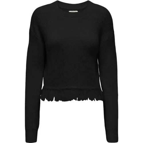 Modischer Pullover , Damen, Größe: S - Only - Modalova