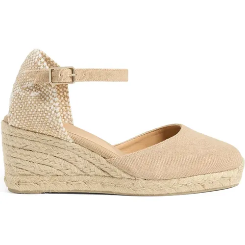 Carol/6/002 7 cm Wedges , female, Sizes: 5 UK, 7 UK, 2 UK - Castañer - Modalova