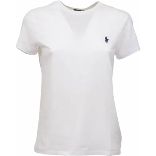 Kurzarm T-shirt , Damen, Größe: M - Polo Ralph Lauren - Modalova