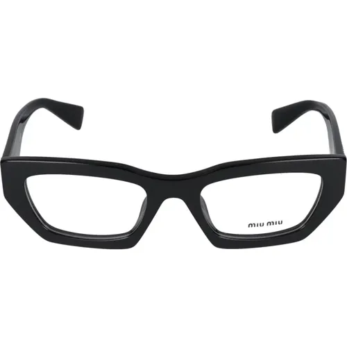 Stilvolle Brille 0MU 03Xv , Damen, Größe: 51 MM - Miu Miu - Modalova