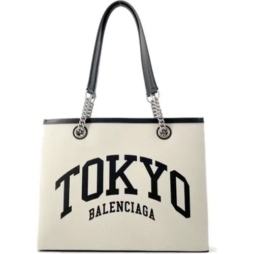 Pre-owned Canvas shoulder-bags , female, Sizes: ONE SIZE - Balenciaga Vintage - Modalova