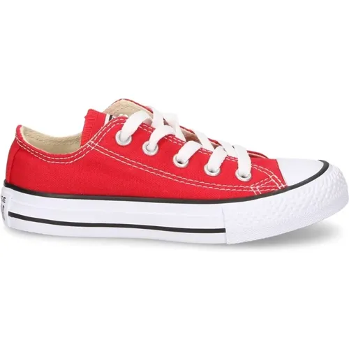 Rote Kinder Leinwand Sneakers,Chuck Taylor All Star Sneakers für Kinder - Converse - Modalova