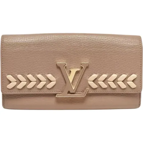 Pre-owned Leather wallets , female, Sizes: ONE SIZE - Louis Vuitton Vintage - Modalova