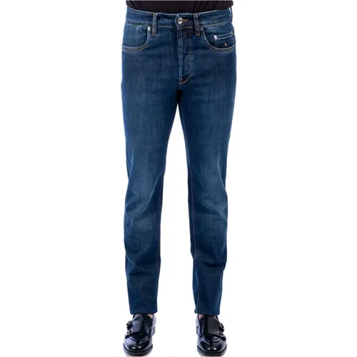 Slim-fit Jeans , male, Sizes: W29, W42 - Siviglia - Modalova