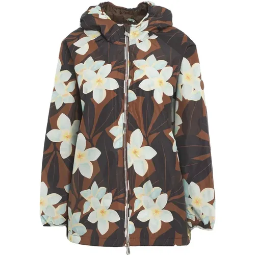 Womens Clothing Jackets Coats Brown Ss24 , female, Sizes: XS - Save The Duck - Modalova