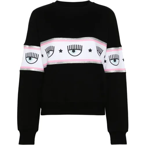 Womens Clothing Sweatshirts Ss24 , female, Sizes: XS, S, M, 2XS - Chiara Ferragni Collection - Modalova