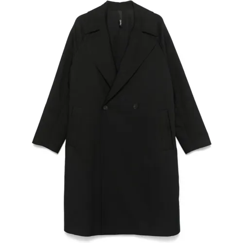 Double-Breasted Coat with Belt , male, Sizes: L, M, XL, S - Hevo - Modalova