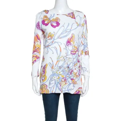 Pre-owned Fabric tops , female, Sizes: M - Emilio Pucci Pre-owned - Modalova