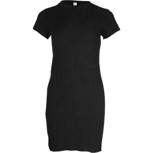 Rib Knit Mini Dress , female, Sizes: M - Anine Bing - Modalova