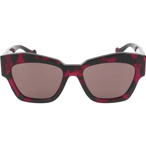 Stilvolle Sonnenbrille Gg1422S , Damen, Größe: 55 MM - Gucci - Modalova