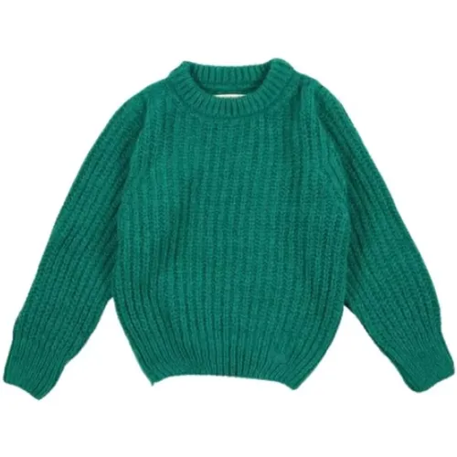 Retro Grüner Pullover Sweater - The New Society - Modalova