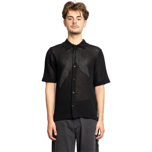 Logo Mesh Button-Up Hemd - 1017 ALYX 9SM - Modalova