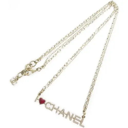 Pre-owned Metal chanel-jewelry , female, Sizes: ONE SIZE - Chanel Vintage - Modalova