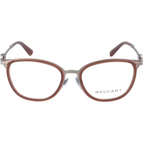 Original Prescription Glasses with 3-year warranty , female, Sizes: 53 MM - Bvlgari - Modalova