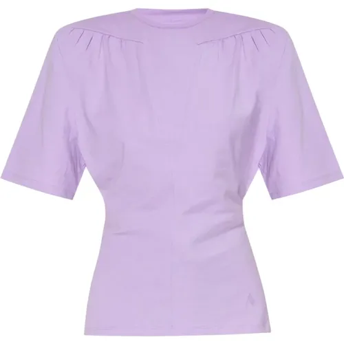 Jewel Split T-Shirt , Damen, Größe: 2XS - The Attico - Modalova