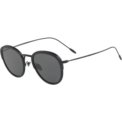 Matt Schwarz/Graue Sonnenbrillen Gestelle,Sonnenbrille,Sunglasses - Giorgio Armani - Modalova