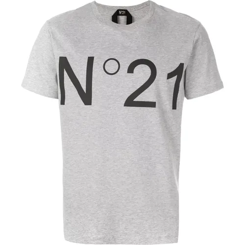 N21 , TEE ,Gray male, Sizes: M - N21 - Modalova